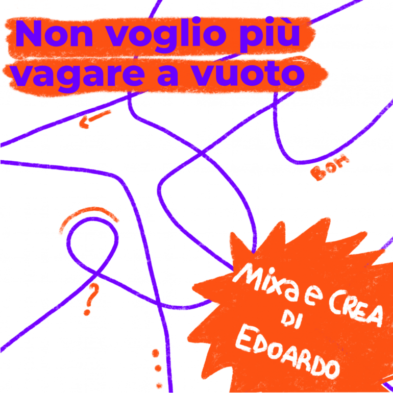 Non voglio più vagare a vuoto